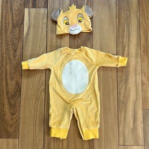 Baby Simba costume 0-3 months